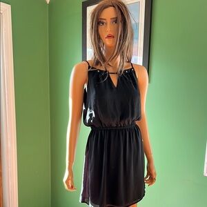 💙💙NWOT Guess Black Halter Mini Dress with Cut Out💙💙